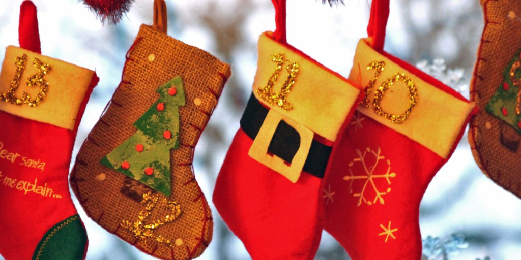Make An Adorable Advent Calender - An Activity In A Stocking Each Day In December