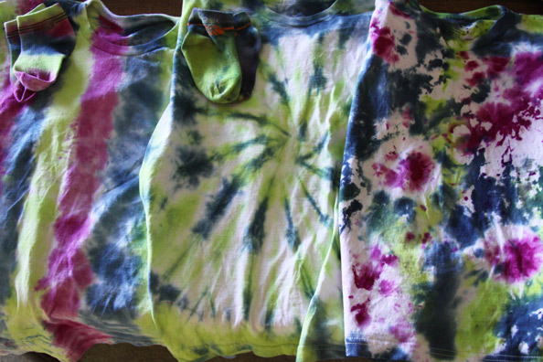 Summer Fun - Tie Dye T-shirts With The Kids